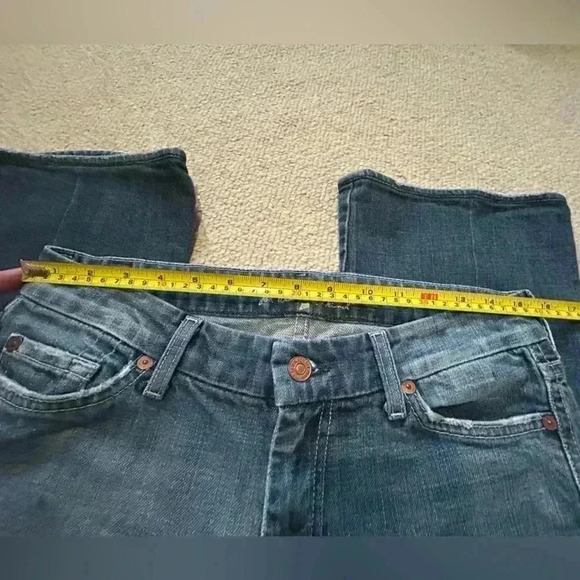 7 for all Mankind Bootcut Jean A-pocket style size 28. Denim. - Picture 16 of 16